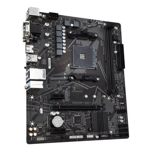 GIGABYTE A520M S2H AMD A520 AM4 foglalat Micro ATX