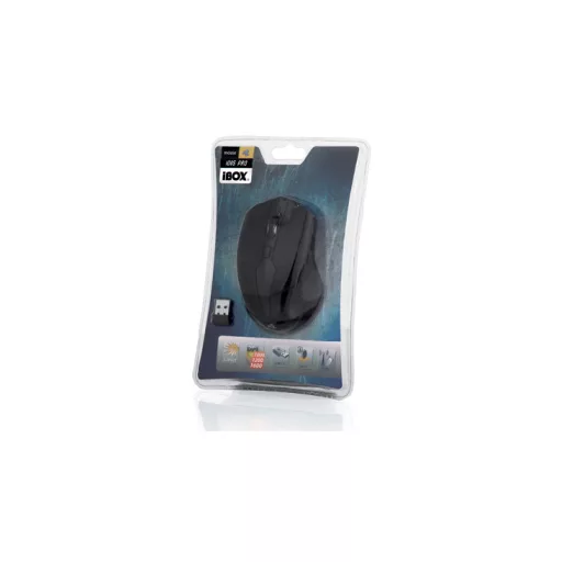 iBox i005 PRO egér Kétkezes Vezeték nélküli RF Lézer 1600 DPI