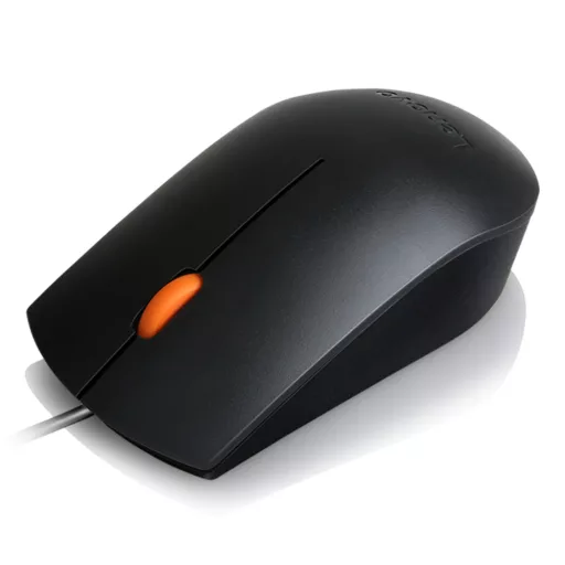 Lenovo GX30M39704 egér Irodai Kétkezes USB A típus Optikai 1600 DPI