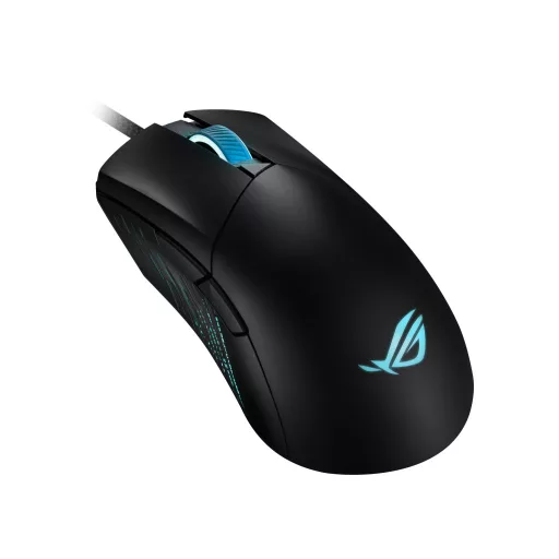 ASUS ROG Gladius III egér Játék Jobbkezes USB A típus Optikai 19000 DPI