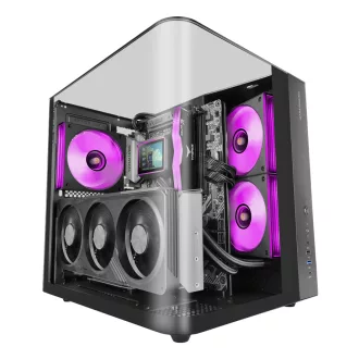 Mars Gaming MC-INFINIOLITE Midi Tower Fekete