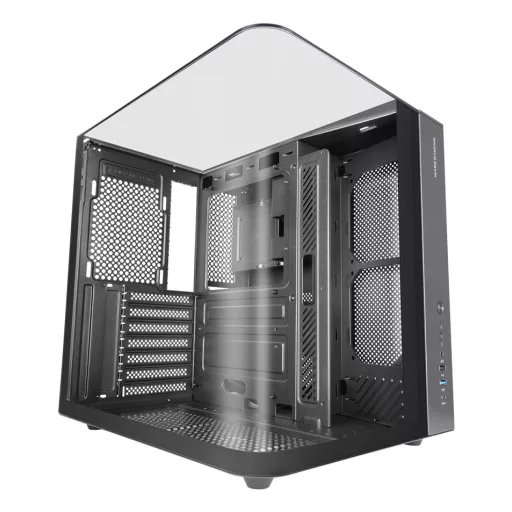 Mars Gaming MC-INFINIOLITE Midi Tower Fekete