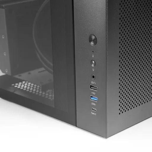 Mars Gaming MC-INFINIOLITE Midi Tower Fekete