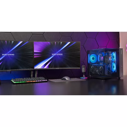 Mars Gaming MC-INFINIOLITE Midi Tower Fekete