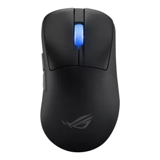   ASUS ROG Keris II Ace Wireless AimPoint Black egér Játék Jobbkezes RF Wireless + Bluetooth + USB Type-A Optikai 42000 DPI