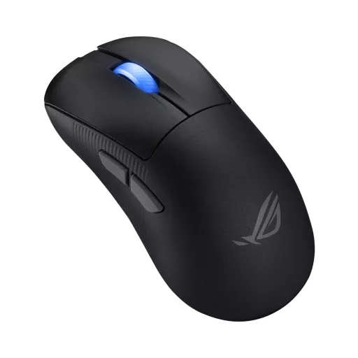 ASUS ROG Keris II Ace Wireless AimPoint Black egér Játék Jobbkezes RF Wireless + Bluetooth + USB Type-A Optikai 42000 DPI