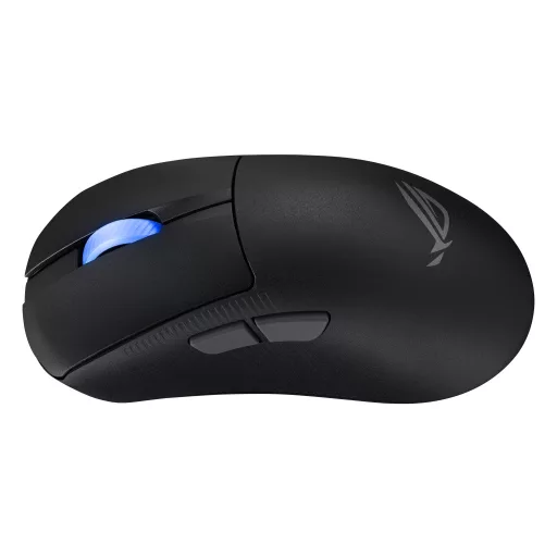 ASUS ROG Keris II Ace Wireless AimPoint Black egér Játék Jobbkezes RF Wireless + Bluetooth + USB Type-A Optikai 42000 DPI