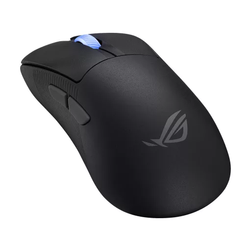 ASUS ROG Keris II Ace Wireless AimPoint Black egér Játék Jobbkezes RF Wireless + Bluetooth + USB Type-A Optikai 42000 DPI
