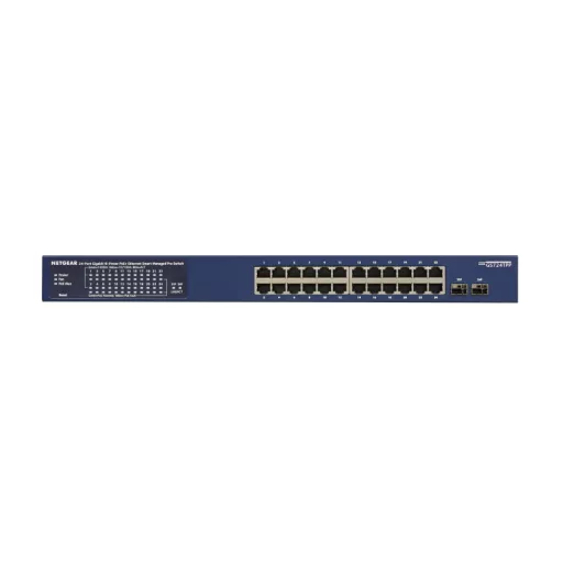 NETGEAR GS724TP-300EUS hálózati kapcsoló Vezérelt L2/L3/L4 Gigabit Ethernet (10/100/1000) Ethernet-áramellátás (PoE) támogatása Kék