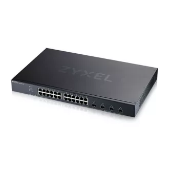   Zyxel XGS1935-28-EU0101F hálózati kapcsoló Vezérelt L2+/L3 Gigabit Ethernet (10/100/1000) 1U Fekete