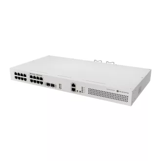   Mikrotik CRS418-8P-8G-2S+RM Cloud Router/Sw L2/L3 Gigabit Ethernet (10/100/1000) Ethernet-áramellátás (PoE) támogatása 1U