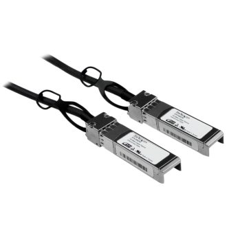   StarTech.com SFPCMM2M InfiniBand és száloptikai kábel 2 M SFP+ Fekete
