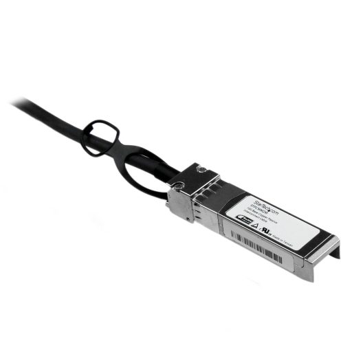 StarTech.com SFPCMM2M InfiniBand és száloptikai kábel 2 M SFP+ Fekete