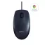 Logitech B100 egér Irodai Kétkezes USB A típus Optikai 800 DPI