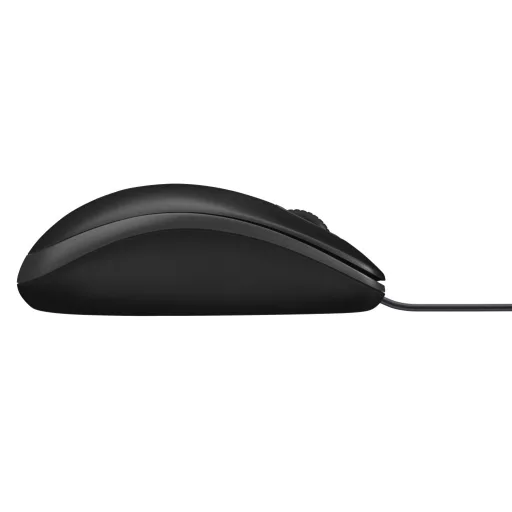 Logitech B100 egér Irodai Kétkezes USB A típus Optikai 800 DPI