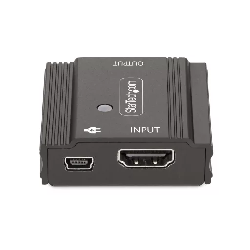 StarTech.com 33FT-8K-HDMI-BOOSTER audió/videó jeltovábbító AV jelismétlő Fekete