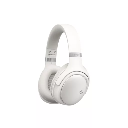 Havit H630BT (Beige) Fejhallgató Vezetékes és vezeték nélküli Fejpánt Zene USB C-típus Bluetooth Bézs