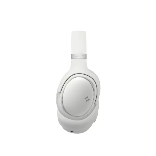 Havit H630BT (Beige) Fejhallgató Vezetékes és vezeték nélküli Fejpánt Zene USB C-típus Bluetooth Bézs