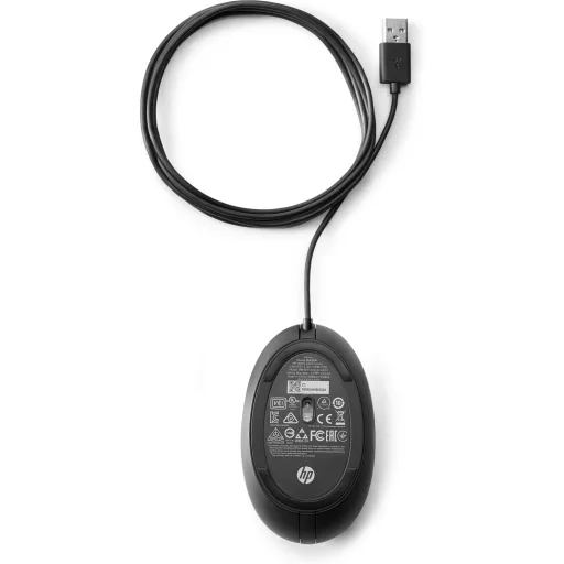 HP Wired Desktop 320M Mouse egér Irodai Kétkezes USB A típus Optikai 1000 DPI