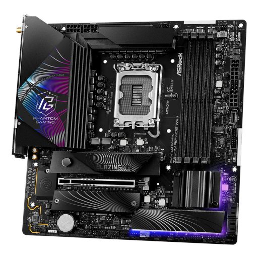 Asrock Phantom Gaming Z890M Riptide WiFi Intel Z890 LGA 1851 (Socket V1) Micro ATX