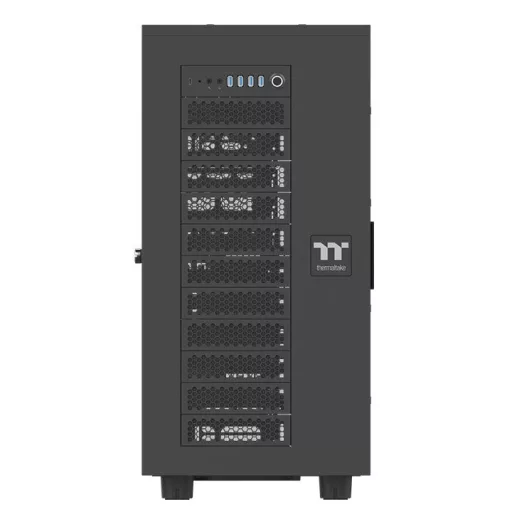 Thermaltake AX700 TG Tower Fekete