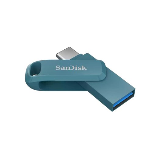 SanDisk Ultra Dual Drive Go USB flash meghajtó 512 GB USB C-típus 3.2 Gen 1 (3.1 Gen 1) Türkizkék