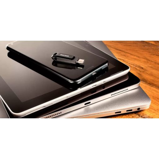 SanDisk Ultra Dual Drive Go USB flash meghajtó 512 GB USB C-típus 3.2 Gen 1 (3.1 Gen 1) Türkizkék