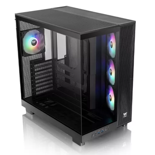 Thermaltake View 380 XL TG ARGB Midi Tower Fekete