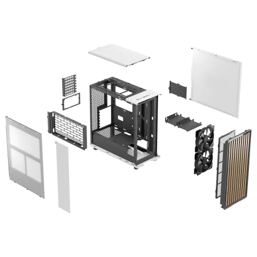 Fractal Design North Midi Tower Fehér