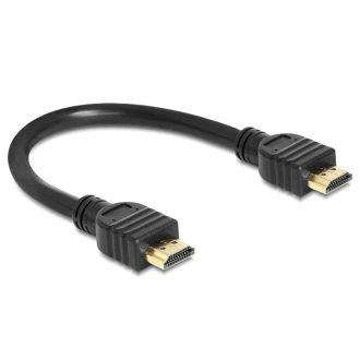  DeLOCK 83352 HDMI kábel 0,25 M HDMI A-típus (Standard) Fekete