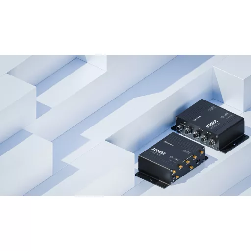 Teltonika ATRM50 5G Router for Transportation, Ultra-High Cellular Speeds, M12 CONNECTORS, DUAL SIM & eSIM, EN 45545-2 and EN 50155, PSU not included vezetéknélküli router Gigabit Ethernet Kétsávos (2,4 GHz / 5 GHz) Fekete