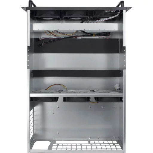 Inter-Tech 88887236 Rack Fekete, Szürke