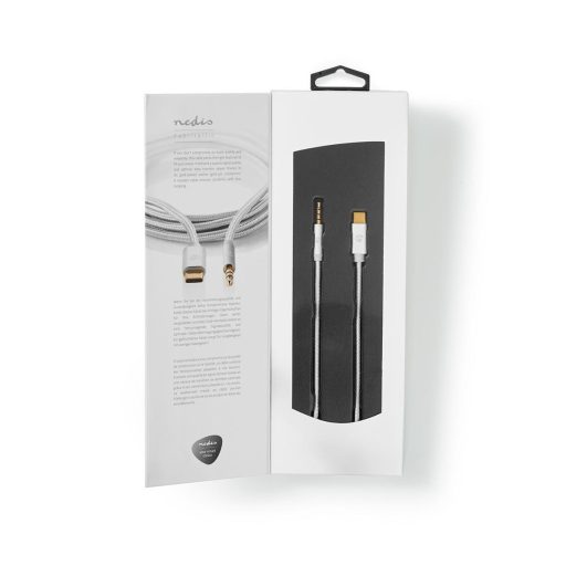 Nedis CCTB65940AL10 audio kábel 1 M USB C 3.5mm Alumínium