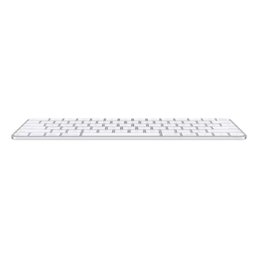 Apple MXCK3MG/A billentyűzet Univerzális USB + Bluetooth QWERTZ Magyar Ezüst, Fehér