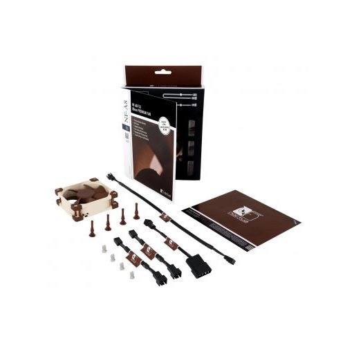 Noctua NOC-NF-A8-FLX 8 cm Bézs, Barna 1 db