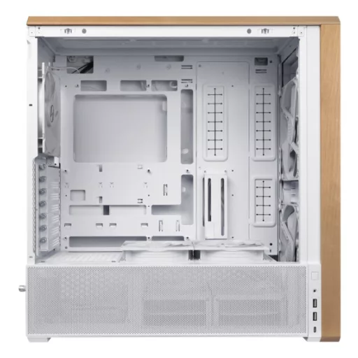 Lian Li Lancool 217 INF Midi Tower Fehér, Fa