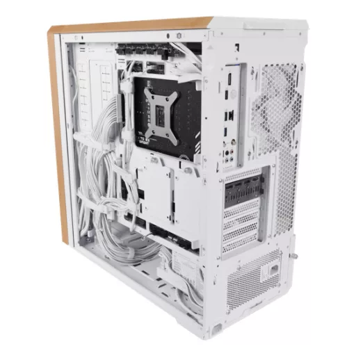 Lian Li Lancool 217 INF Midi Tower Fehér, Fa