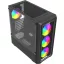 Savio Noctis Glass RGB Kocka Fekete