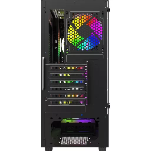 Savio Noctis Glass RGB Kocka Fekete
