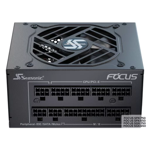 Seasonic FOCUS SGX-750 (2021) 750 W 20+4 pin ATX SFX Fekete
