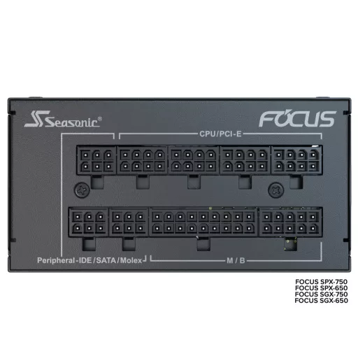Seasonic FOCUS SGX-750 (2021) 750 W 20+4 pin ATX SFX Fekete