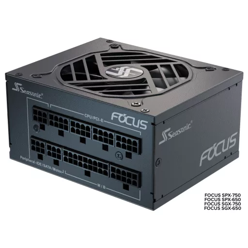 Seasonic FOCUS SGX-750 (2021) 750 W 20+4 pin ATX SFX Fekete