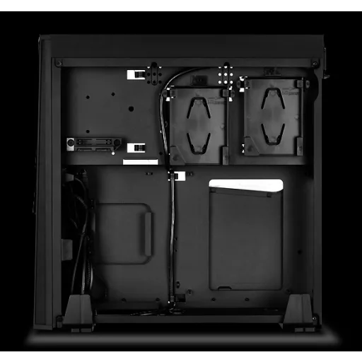 Silverstone RVZ02 Small Form Factor (SFF) Fekete, Ezüst
