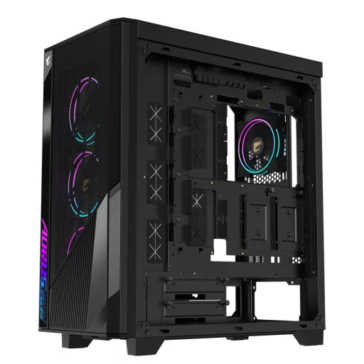 GIGABYTE GB-AC500G ST Midi Tower Fekete