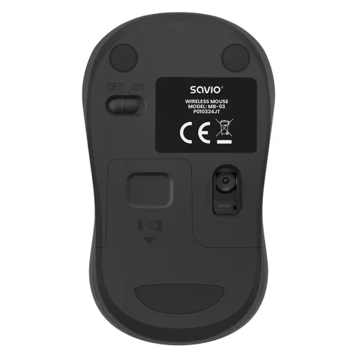 Savio MB-03 egér Univerzális 1000 DPI