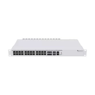   Mikrotik CRS326-4C+20G+2Q+RM hálózati kapcsoló Vezérelt Gigabit Ethernet (10/100/1000) Szürke