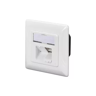 Digitus DN-9007-S-1 csatlakozóaljzat 2 x RJ-45 Fehér