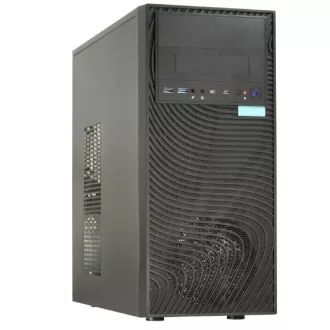 Inter-Tech Case ATX IT-8835 Ripple Fekete