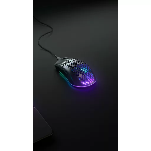 Steelseries Aerox 3 egér Játék Jobbkezes USB C-típus Optikai 8500 DPI