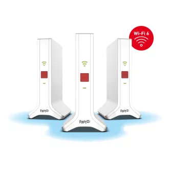   Mesh Set 4200 Kétsávos (2,4 GHz / 5 GHz) Wi-Fi 6E (802.11ax) Vörös, Fehér 2x2/4x4